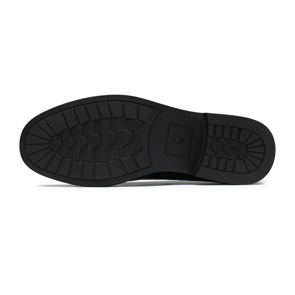 Men's Formal Synthetic Leather Dress Shoes - BLACK - 3